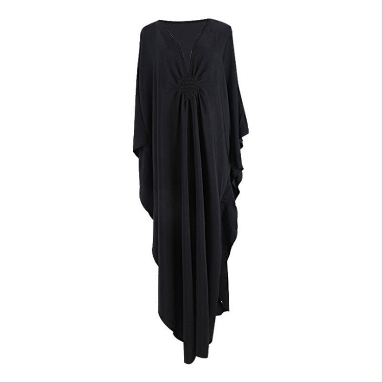 Center-Knit Beach Maxi Dress