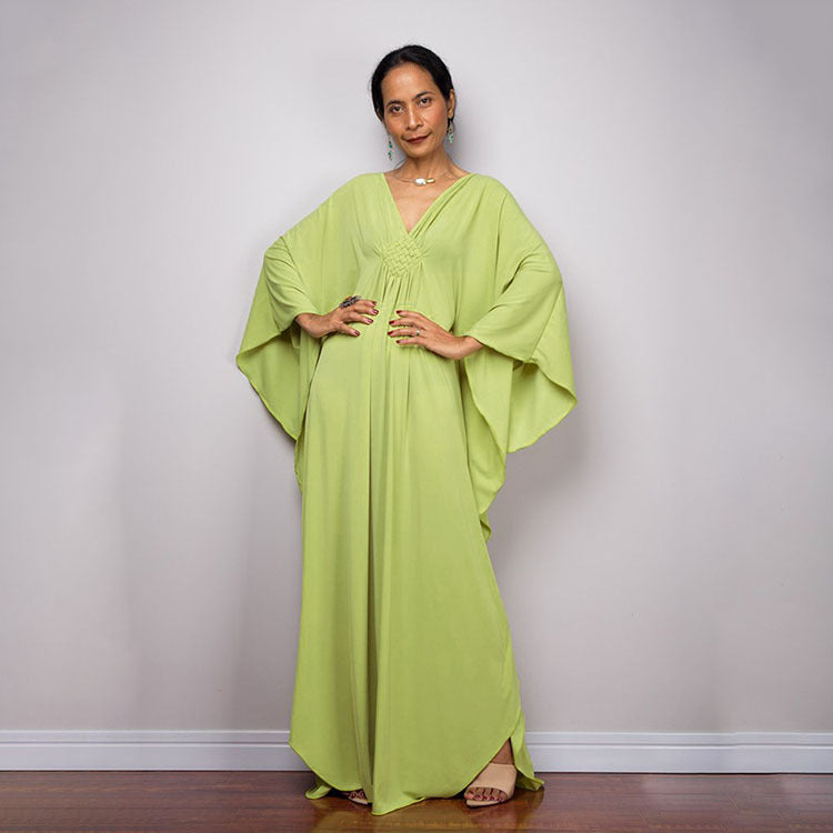 Center-Knit Beach Maxi Dress