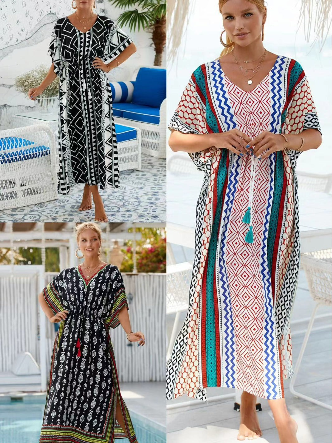 Cover-Up Maxi Dress ¨C Vacation Bikini Kimono