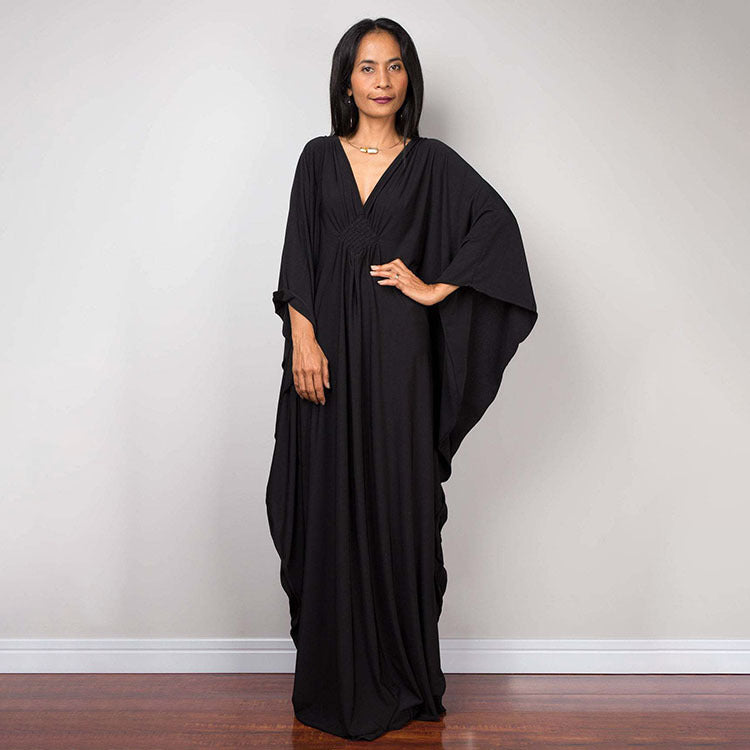 Center-Knit Beach Maxi Dress