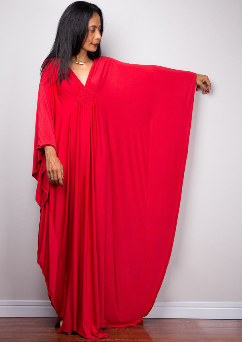 Center-Knit Beach Maxi Dress