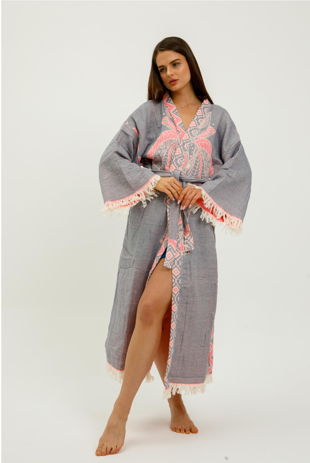 Jungle Kimono Boho Elephant