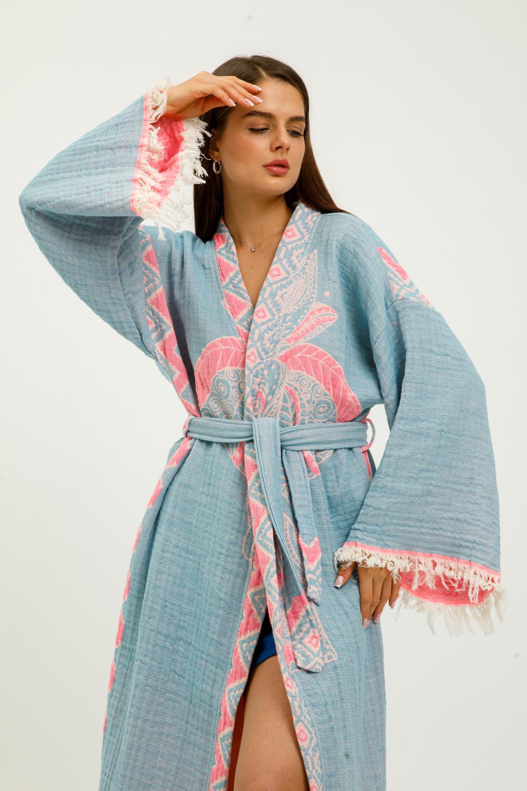 Jungle Kimono Boho Elephant