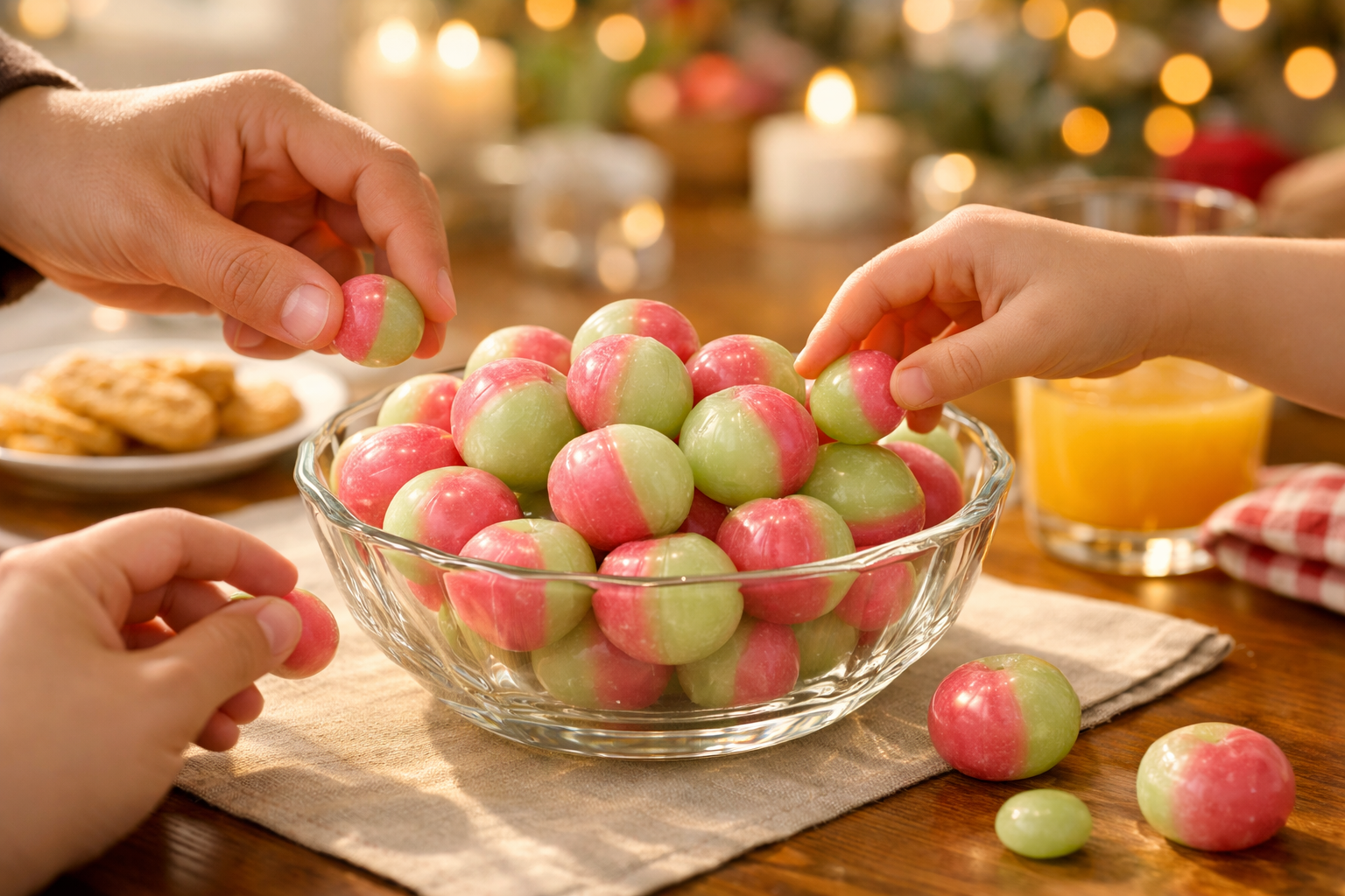 Sugar-Free Rosy Apple Hard Candy, 25 pc – European Copper-Kettle Boiled