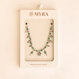 Feather Song Necklace in Nomad Blue