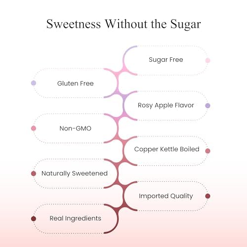Sugar-Free Rosy Apple Hard Candy, 25 pc – European Copper-Kettle Boiled
