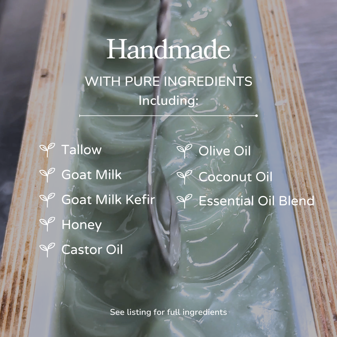 Organic Blue Beauty Cream Facial Bar