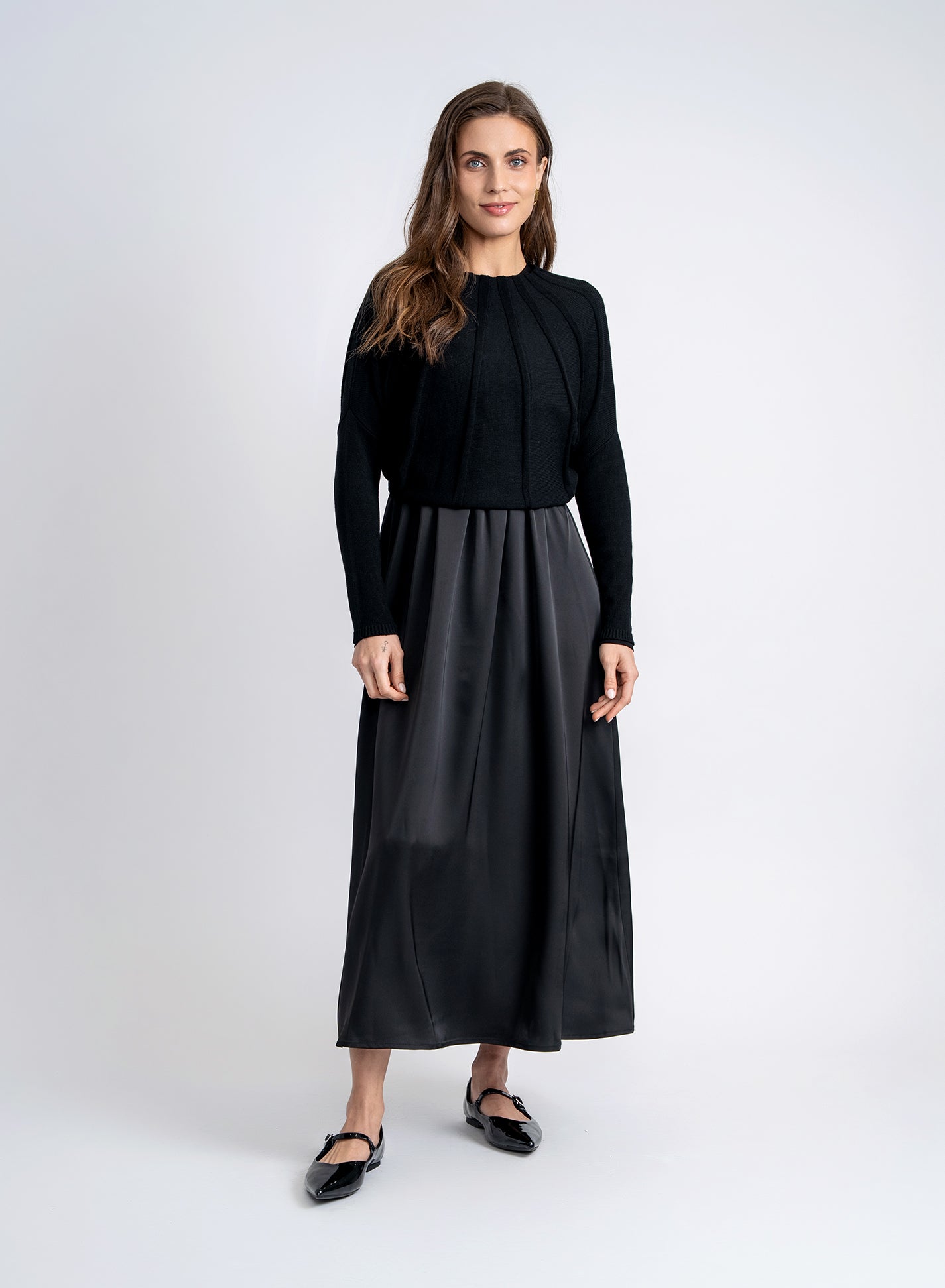 Satin Slip Maxi Dress