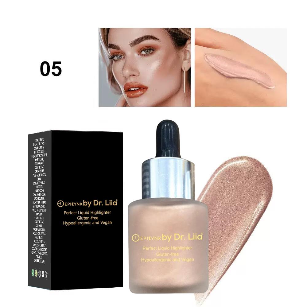 Perfect Liquid Highlighter Drops – Dewy, Luminous Glow (Vegan, Gluten-Free)