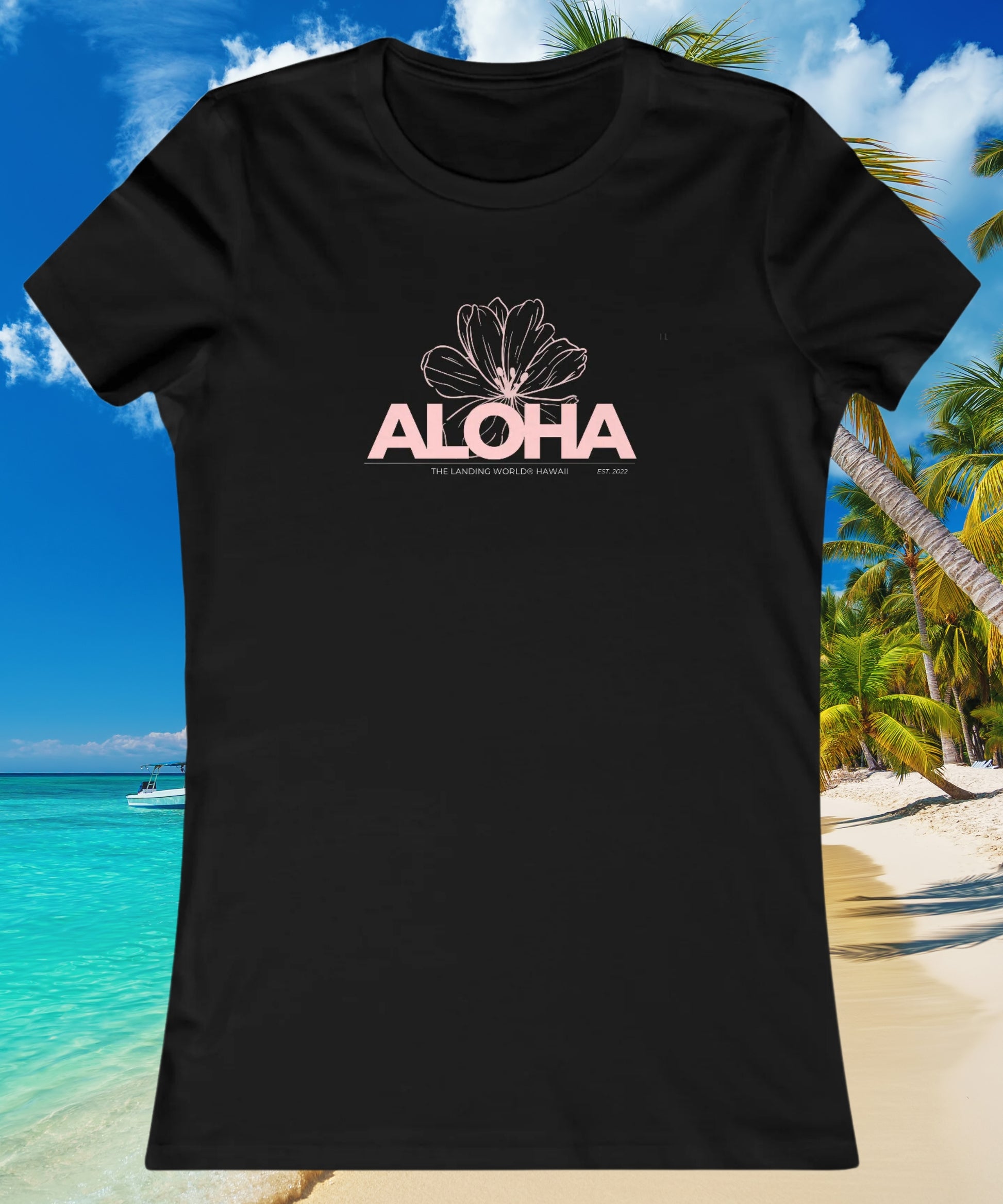 Women's Aloha Shirt, Aloha & Mahalo T'Shirt