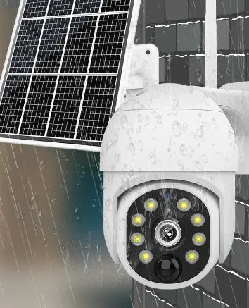 4G Solar Security Camera, Waterproof
