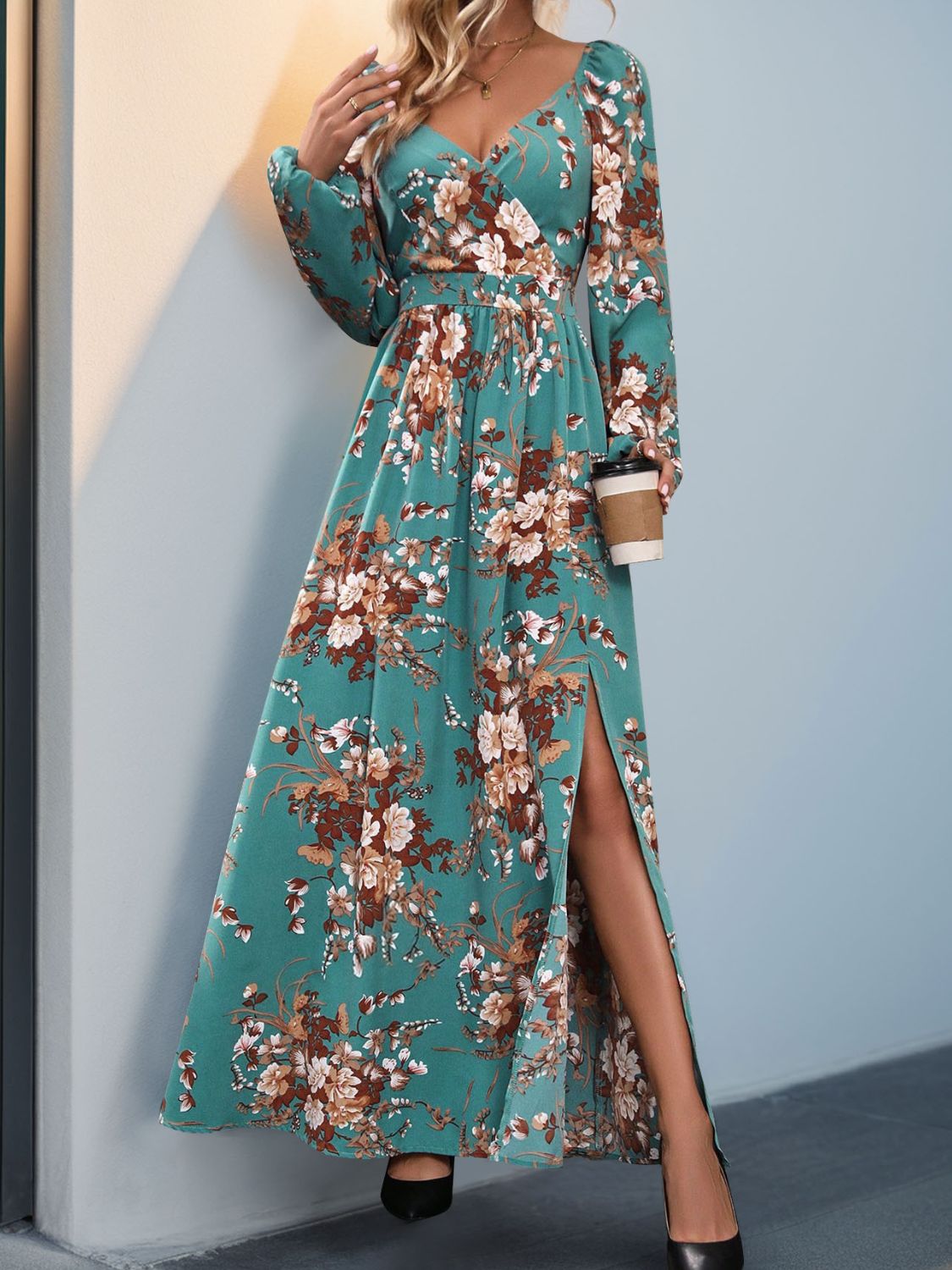 Long Sleeve Maxi Dress