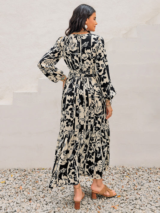 Resort Maxi Long Sleeve Dress