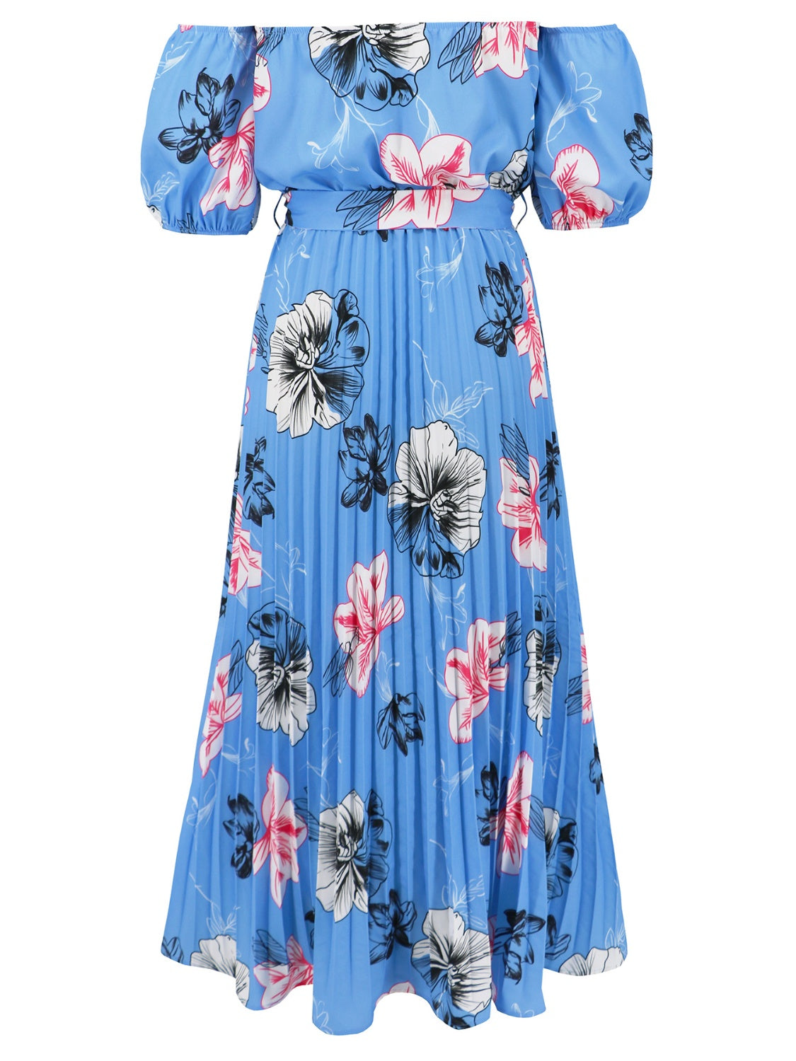 Floral Off Shoulder Resort Maxi Dress