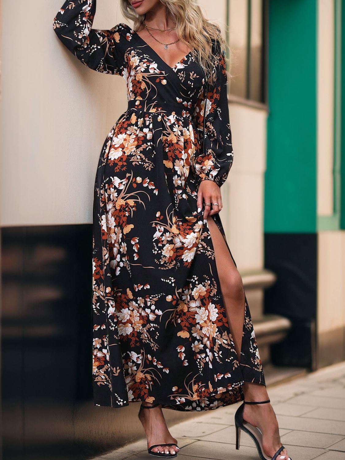 Long Sleeve Maxi Dress