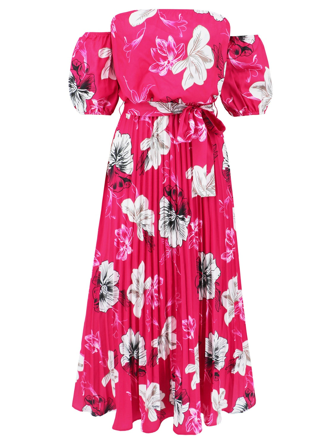 Floral Off Shoulder Resort Maxi Dress