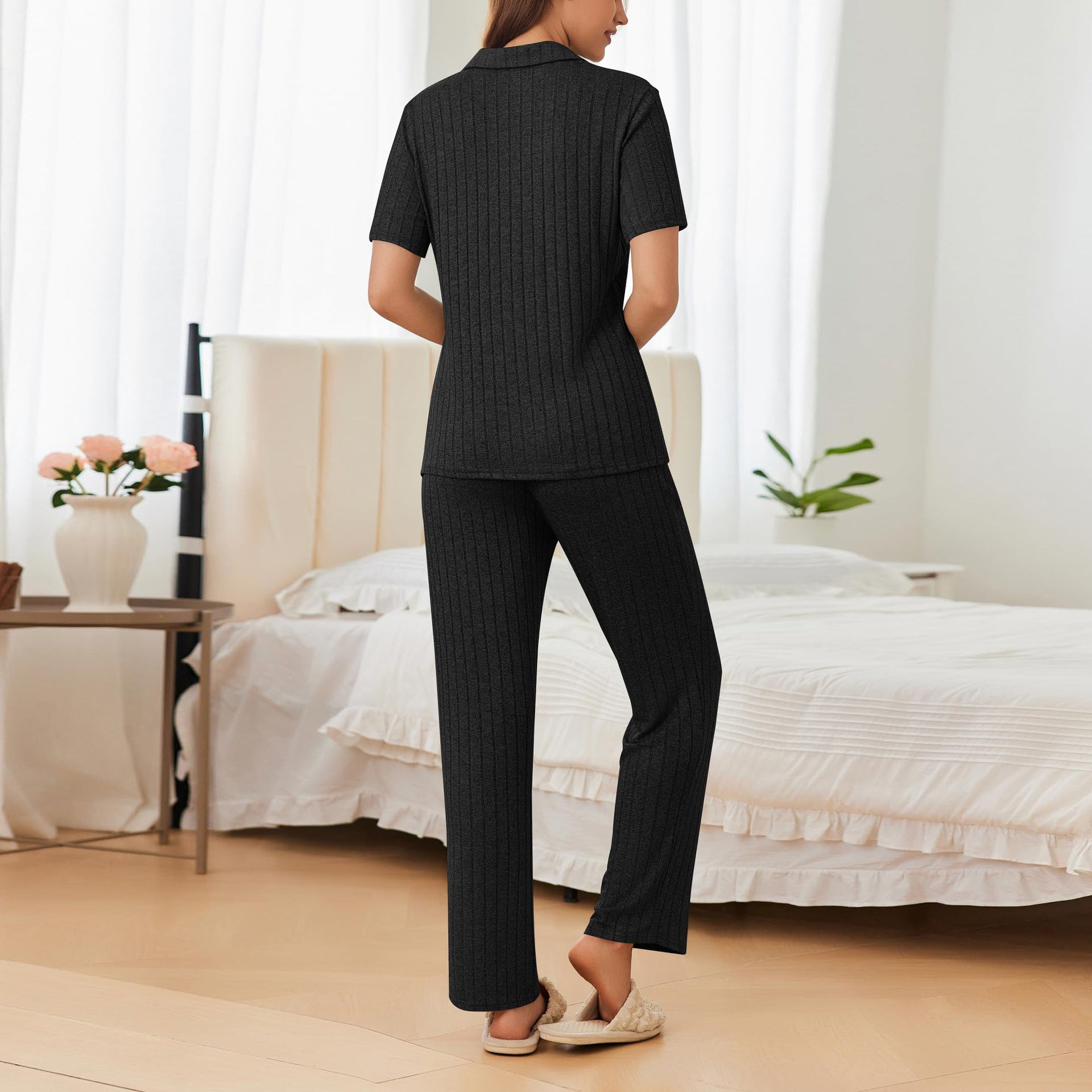 Long Sleeve Top and Pants Lounge Set