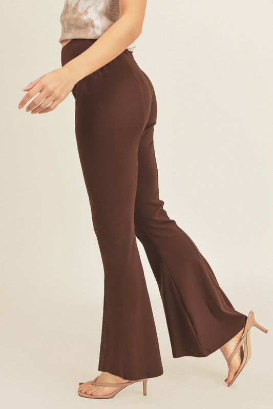 High Waist Flare Pants