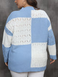 Plus Size Long Sleeve Sweater