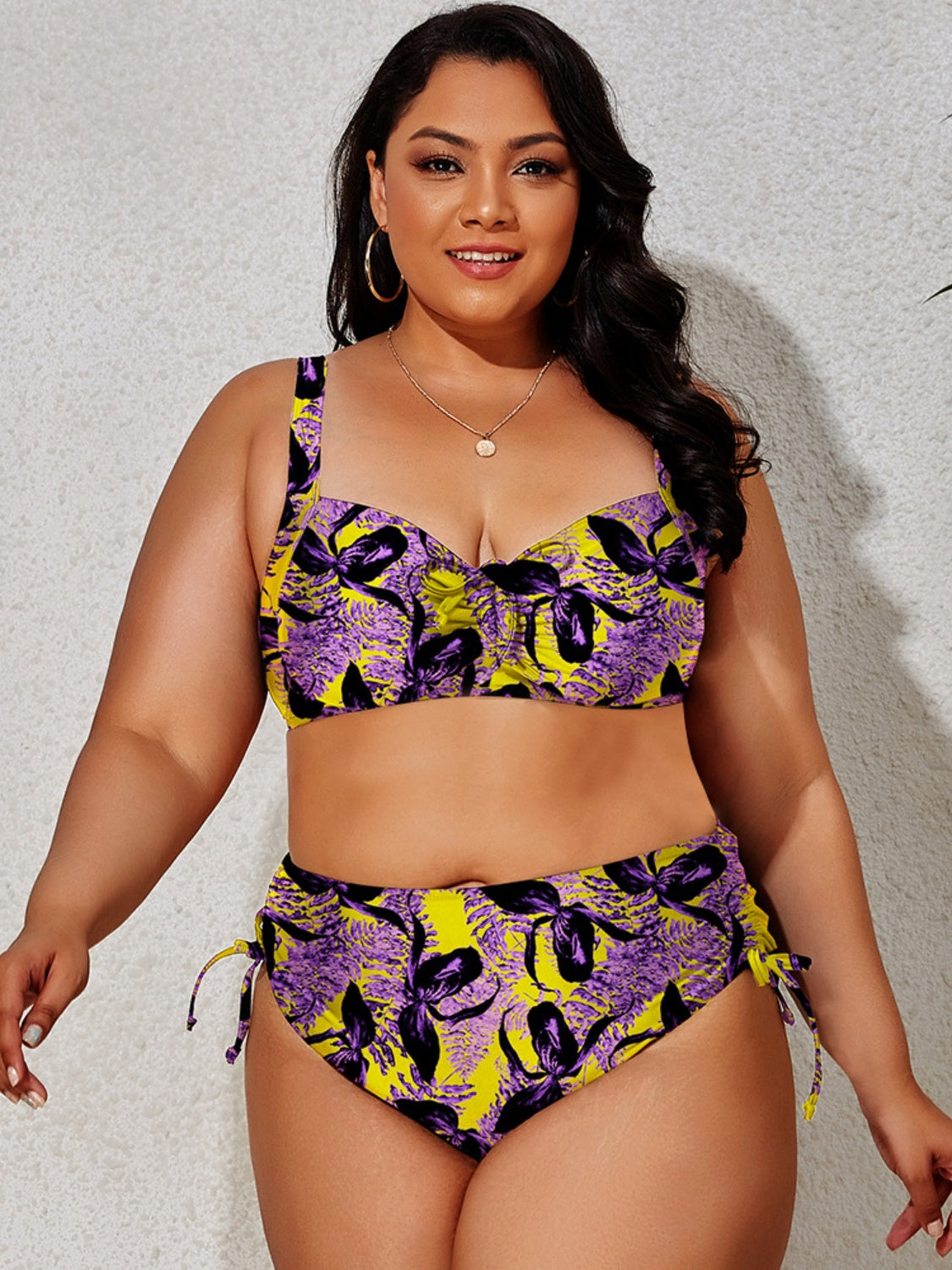 Plus Size Wide Strap Bikini