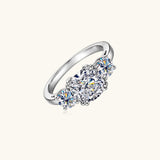 3.5 Carat Moissanite 925 Sterling Silver Ring