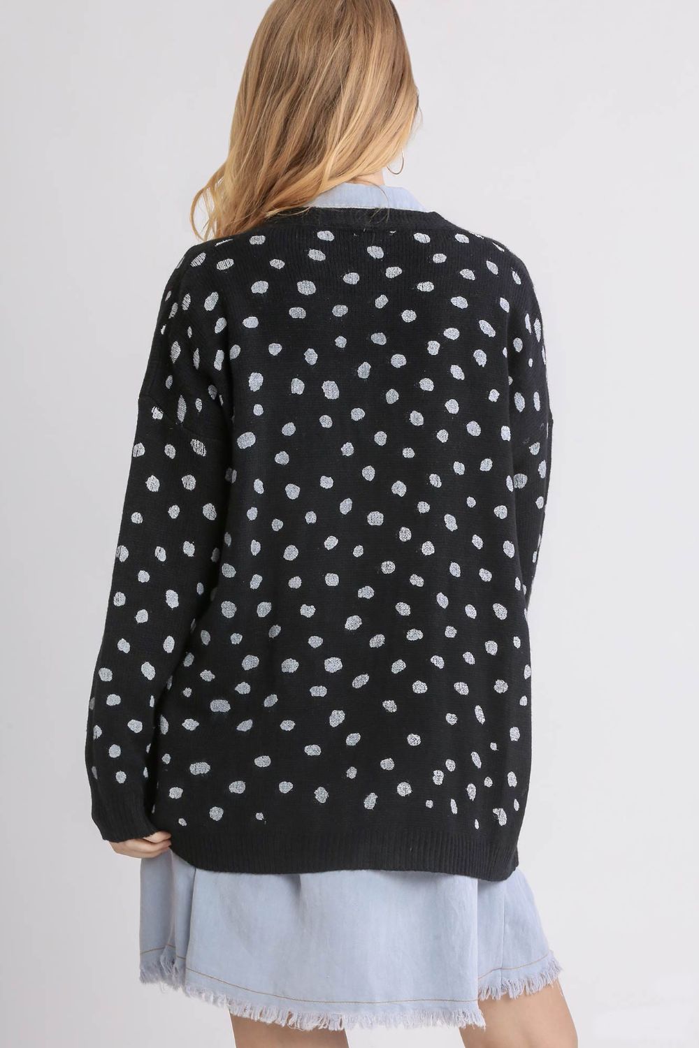 Polka Dot Cardigan