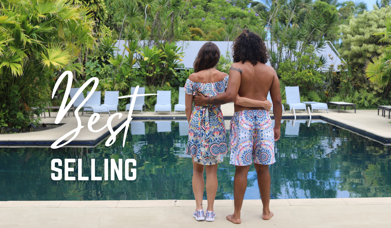 Best Selling Tropical Print Activewear, Beachwear, Swimwear Brand for the Family - The Landing World