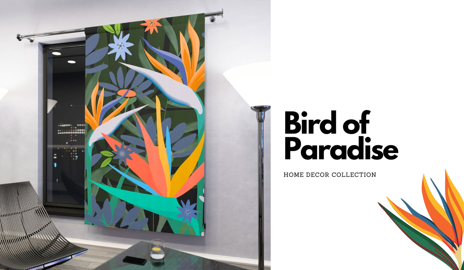 Bird of Paradise Home Decor Collection - The Landing World Hawaii