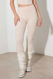 Le Lis Ribbed Crop Cami and High Waist Brushed Leggings Set