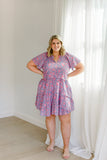 The Kathleen Dress in Orchid Rose - Final Sale Plus Size