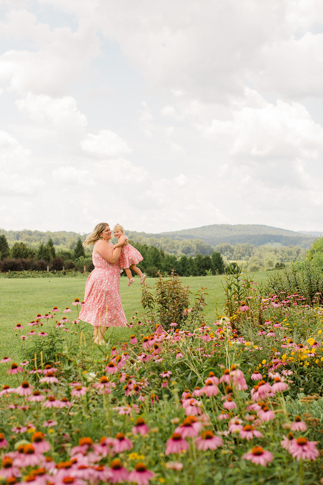 The Kiley Tank Dress in Watermelon Sorbet Plus Size