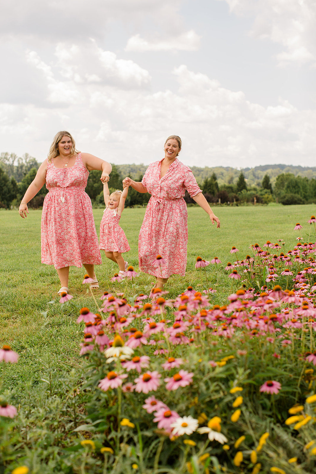 The Kiley Tank Dress in Watermelon Sorbet Plus Size