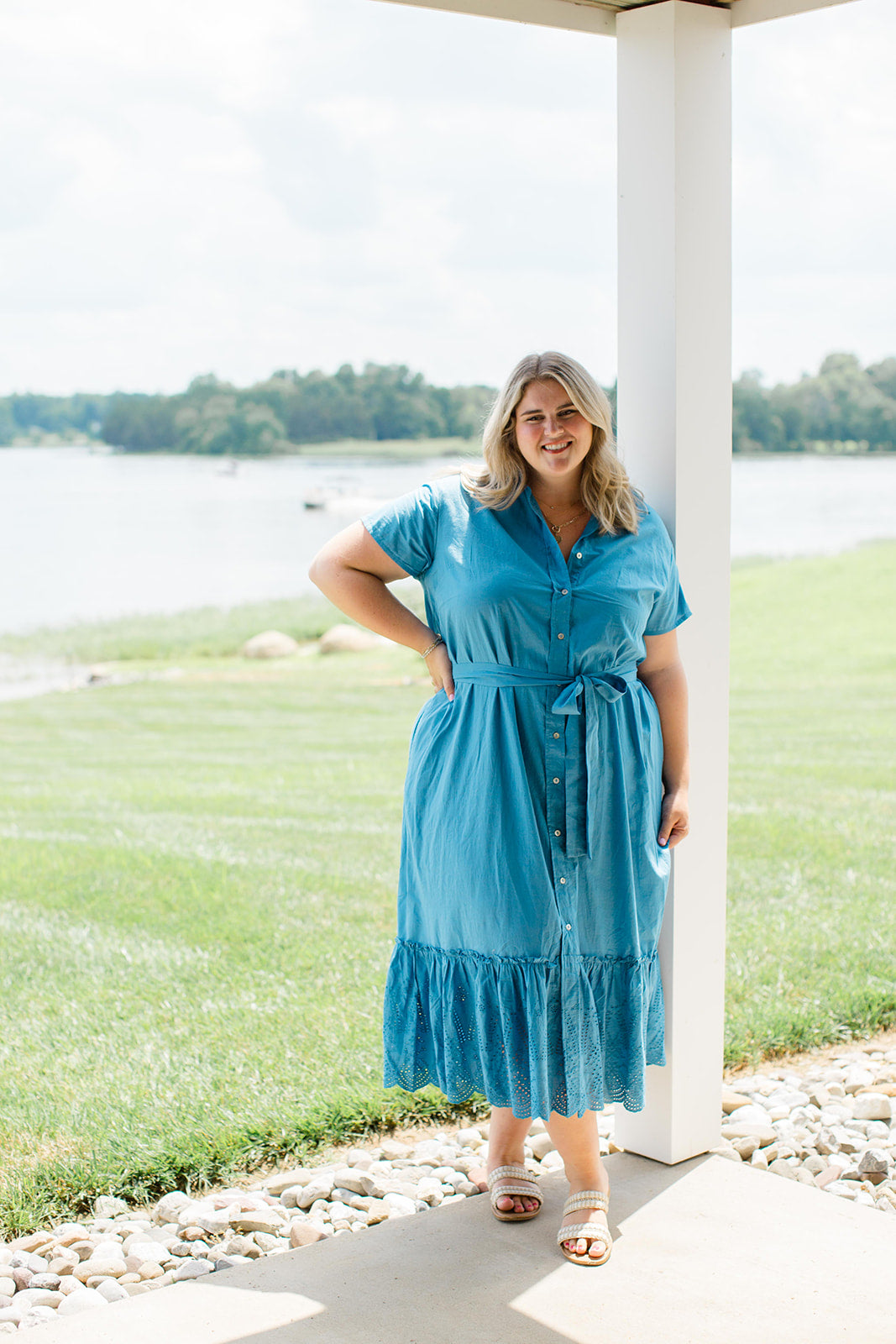 The Natalie in Blueberry Smoothie Plus Size