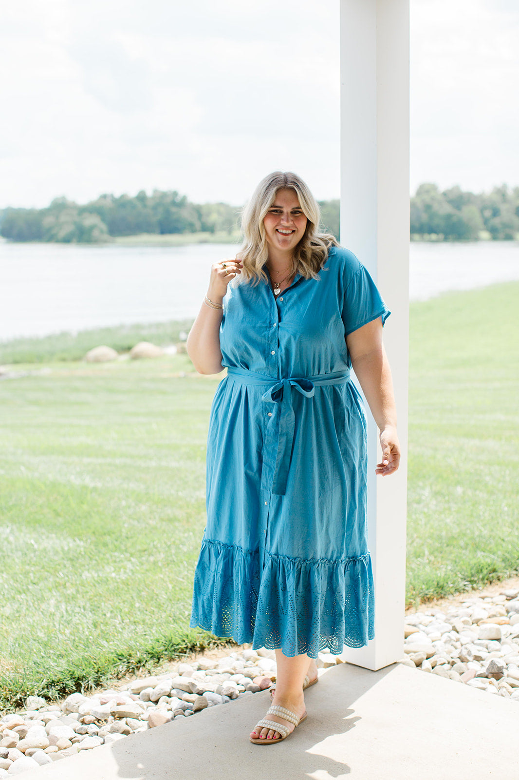 The Natalie in Blueberry Smoothie Plus Size
