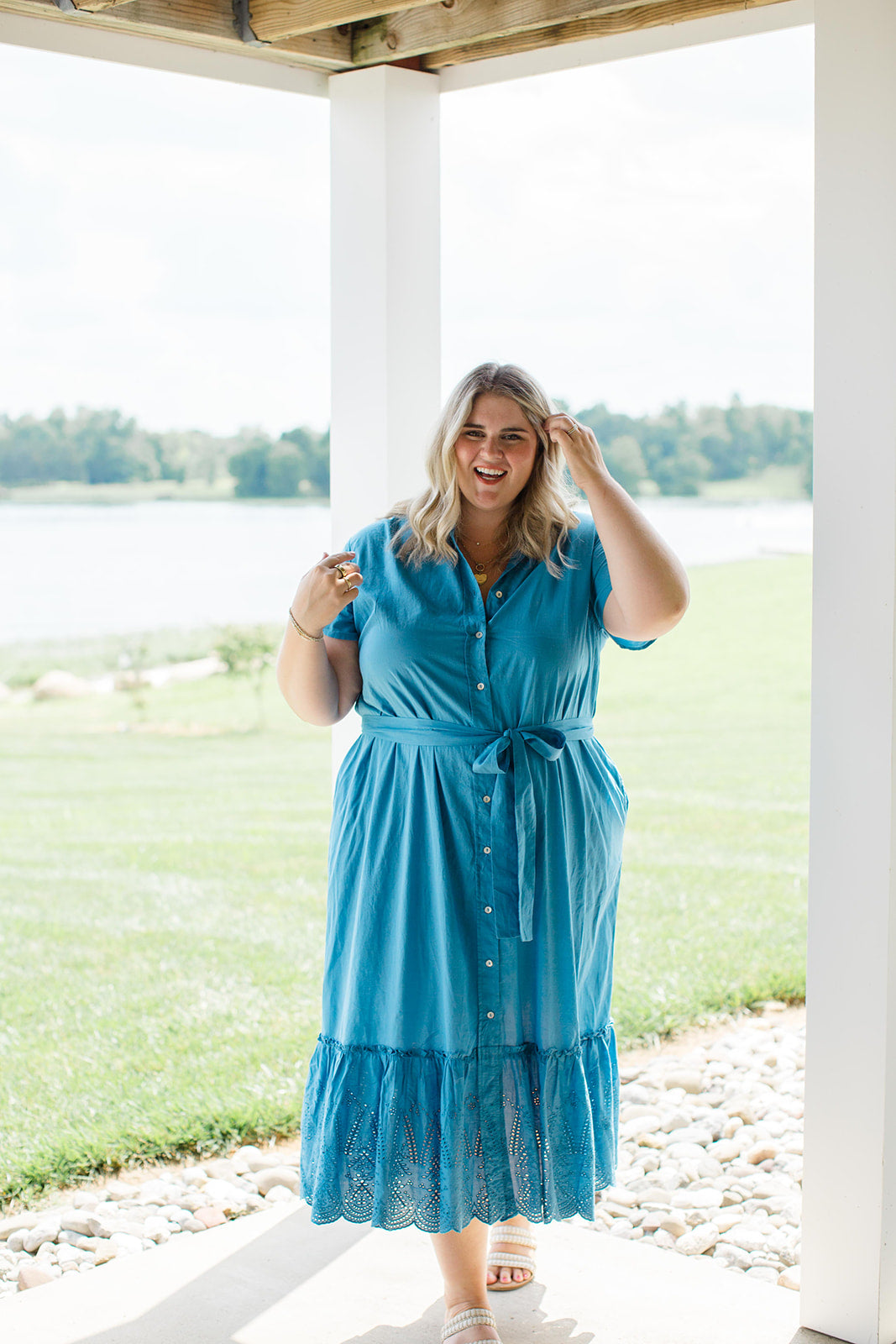 The Natalie in Blueberry Smoothie Plus Size