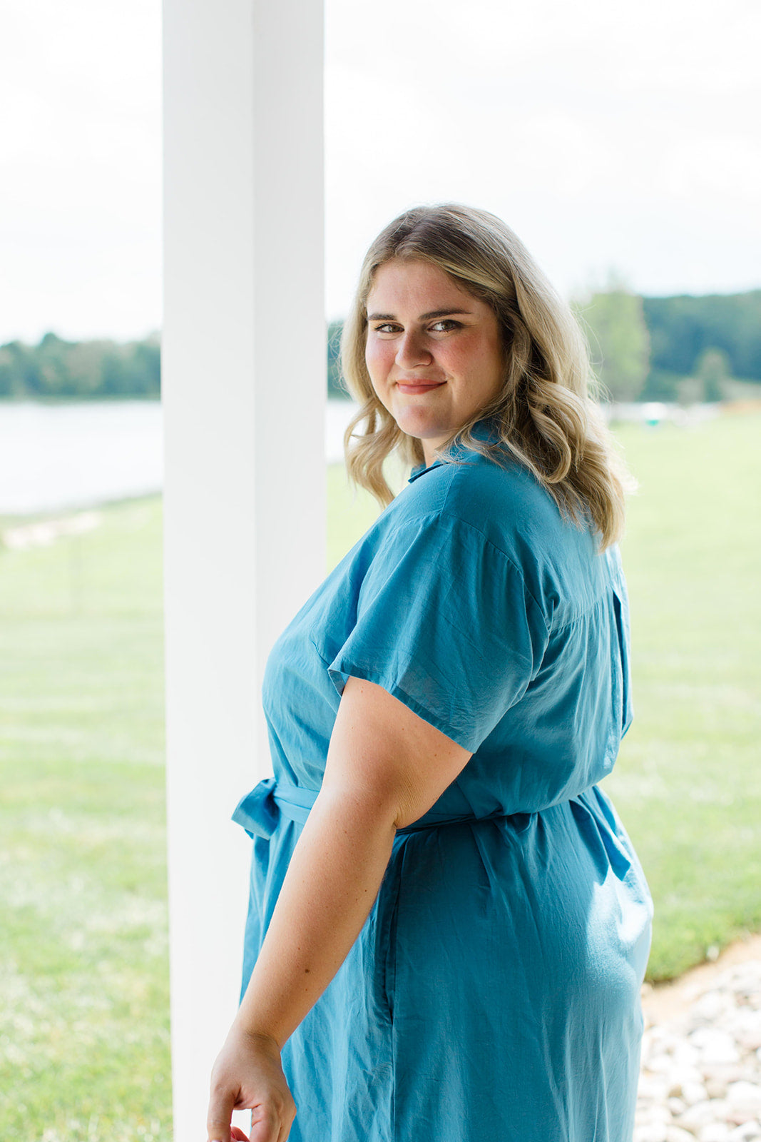 The Natalie in Blueberry Smoothie Plus Size