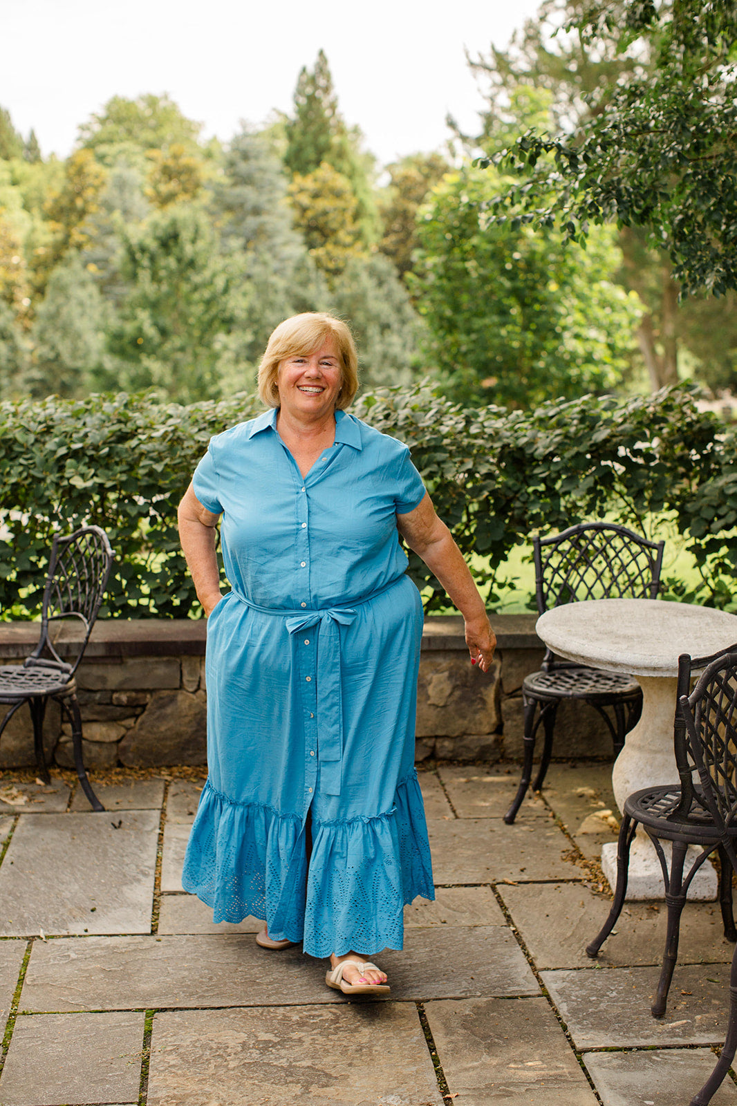 The Natalie in Blueberry Smoothie Plus Size