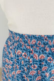 The Melissa Skirt in Indigo Bloom Plus Size