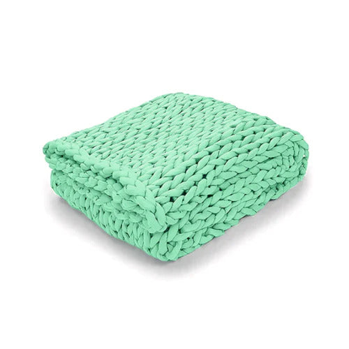 Weighted Knitted Blanket