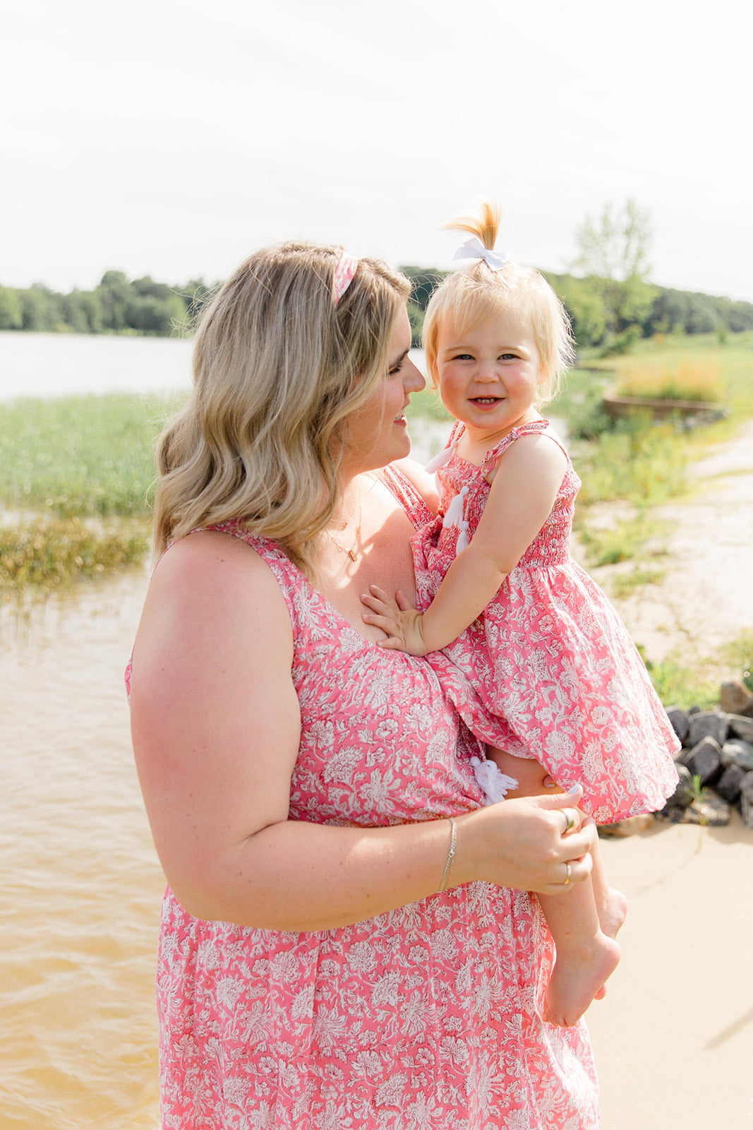 The Kiley Tank Dress in Watermelon Sorbet Plus Size