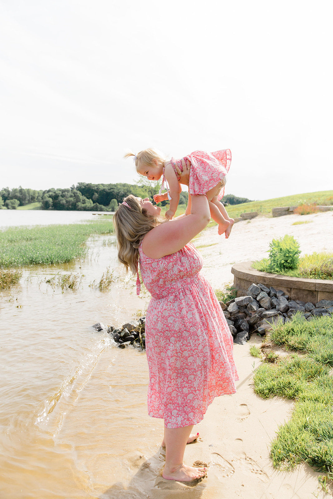 The Kiley Tank Dress in Watermelon Sorbet Plus Size