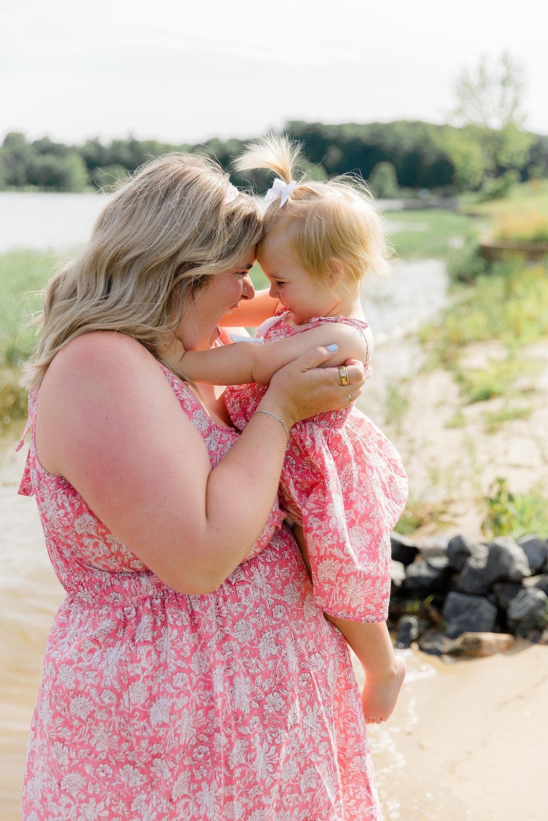 The Kiley Tank Dress in Watermelon Sorbet Plus Size