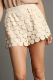 Full Size Polka Dot Lace Resort Shorts