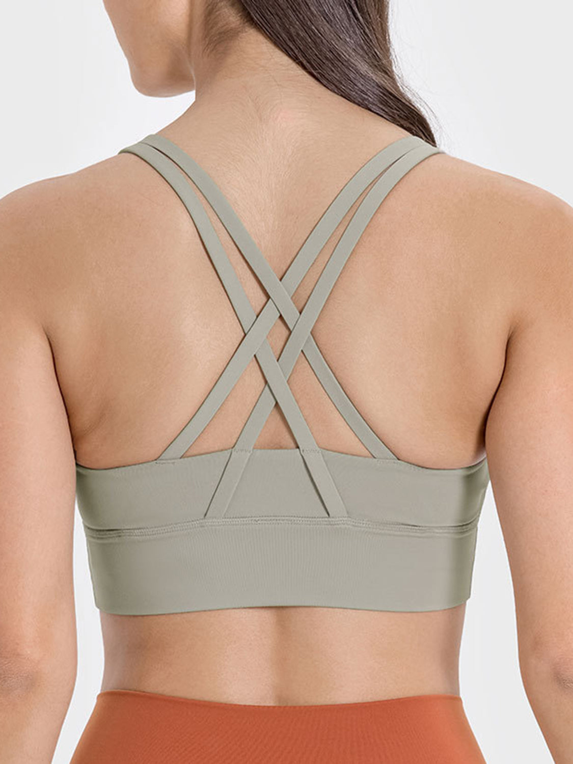 Crisscross Scoop Neck Active Yoga Tank