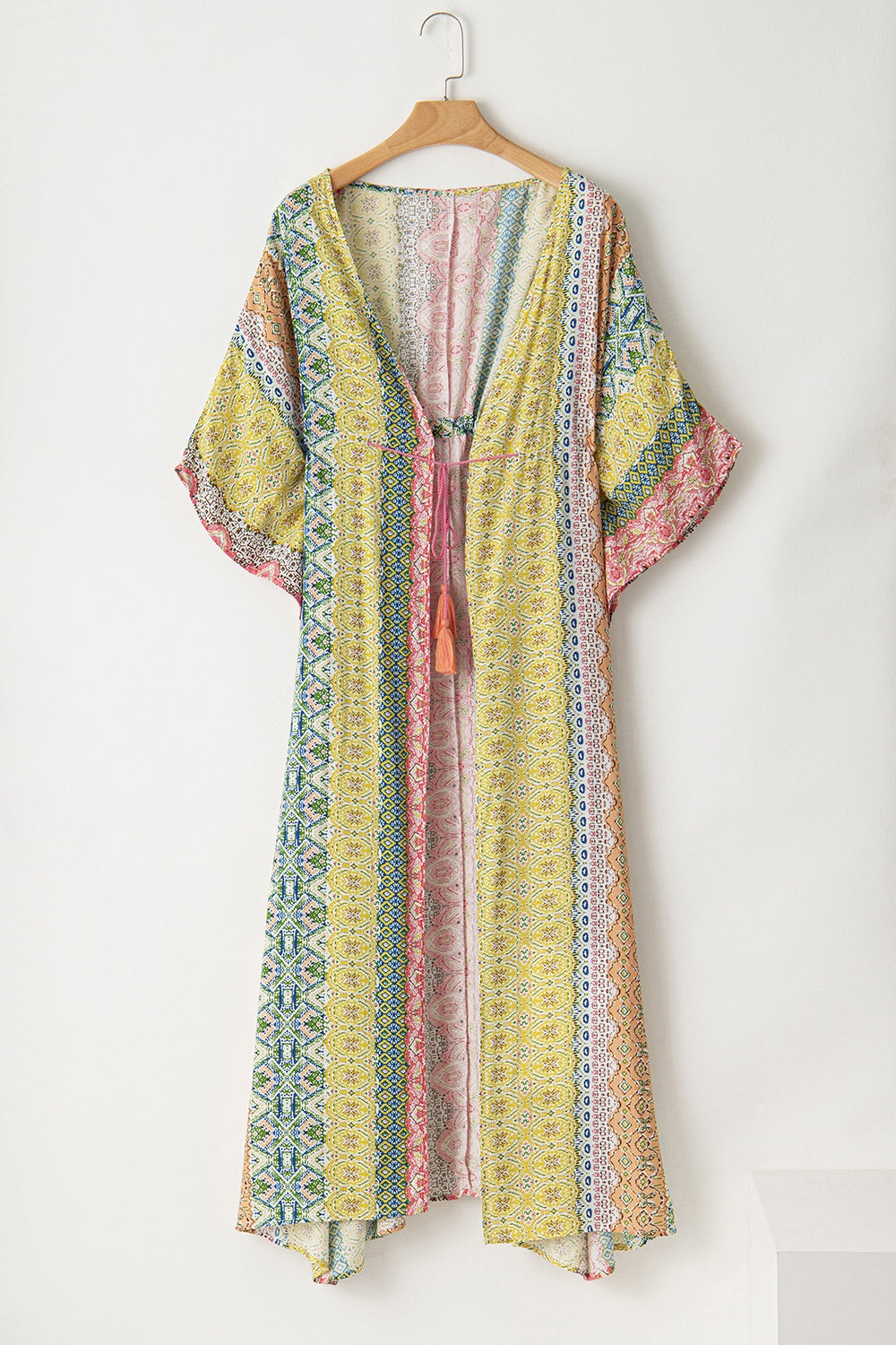 Drawstring Boho Beachy Kimono