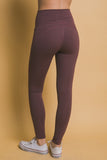 High Waist Leggings with Side Pockets