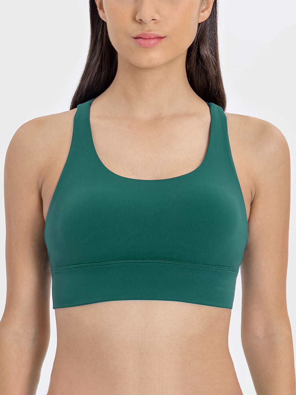 Crisscross Scoop Neck Active Yoga Tank