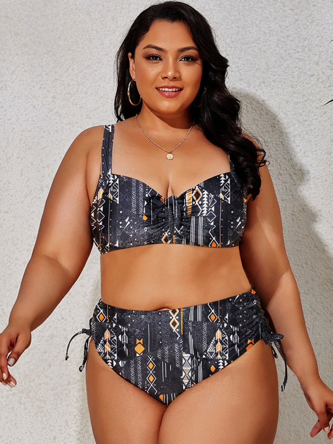 Plus Size Wide Strap Bikini