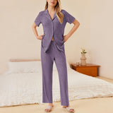 Long Sleeve Top and Pants Lounge Set