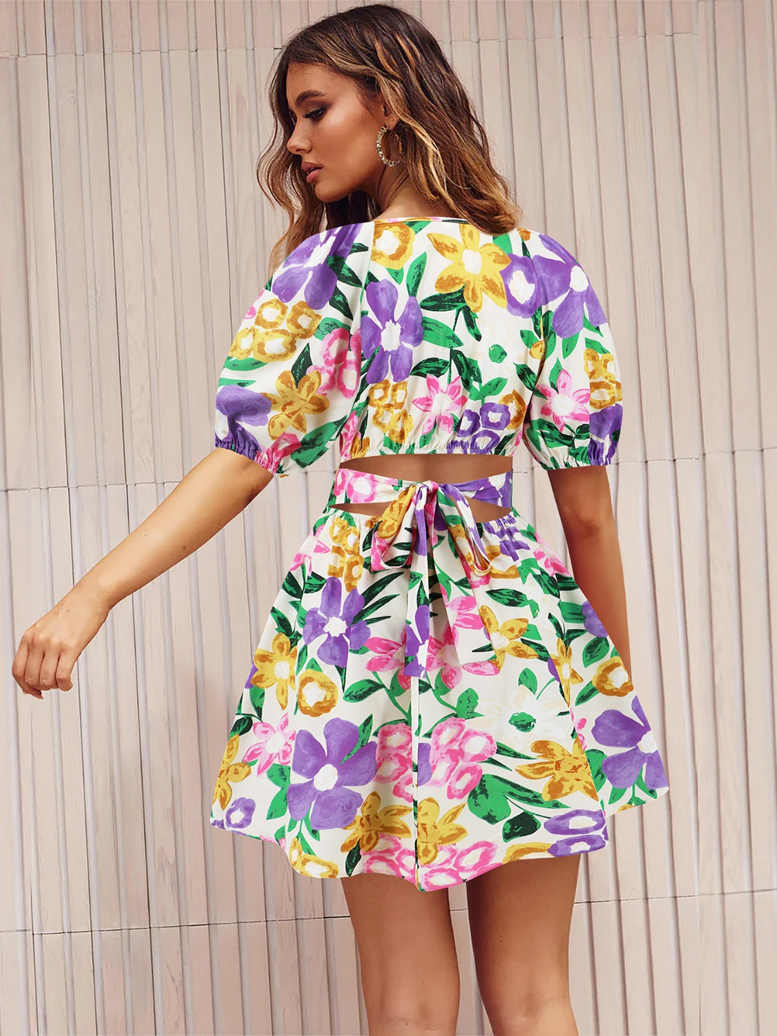 Mini Floral Summer Dress